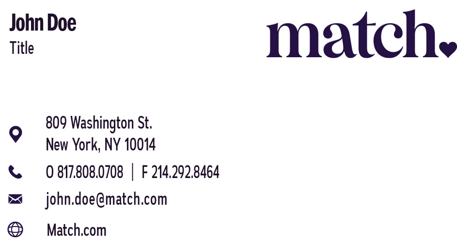 Match Business Card